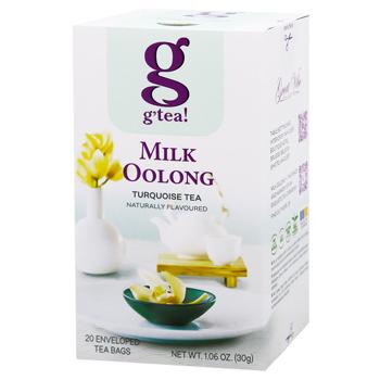 G'tea! Milk Oolong Turquoise Tea 1.5g*20pcs - buy, prices for COSMOS - photo 1