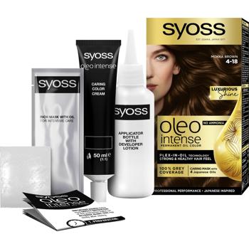 Syoss Oleo Intense 4-18 Mokka Brown Ammonia-Free Hair Dye - buy, prices for - photo 6