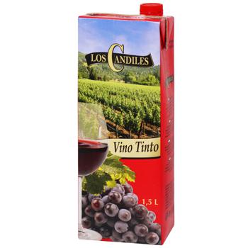 Los Candiles Red Dry Wine 1,5L - buy, prices for Auchan - photo 1