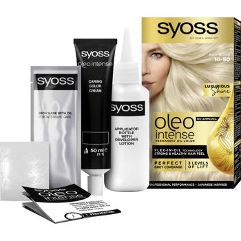 Крем-фарба Syoss Oleo Intense 10-50 Димчастий Блонд - купити, ціни на - фото 6