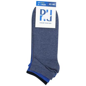 Duna 1064 1111 Dark Blue Men's Socks Size 27-29 3 Pairs - buy, prices for MegaMarket - photo 1