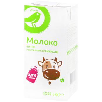 Auchan UHT Milk 3.2% 1027g