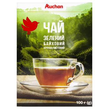 Чай зелений Auchan крупнолистовий 100г - купити, ціни на Auchan - фото 3