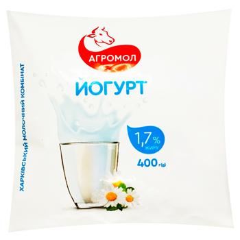 Йогурт Агромол 1,7% 400г - купити, ціни на - фото 1