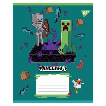 Тетрадь Yes Minecraft Heroes клеточка А5 12 листов - купить, цены на - фото 3