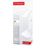 Лампа Titanum LED TLTF-010W 7W настольная с аккумулятором