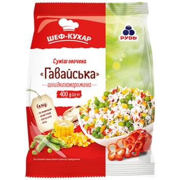 Rud Hawaiian Vegetable Quick-Frozen Mixture 400g