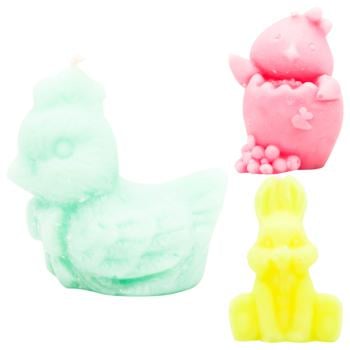 Easter Animal Candle in Assortment 6*5cm - buy, prices for ULTRAMARKET - photo 1