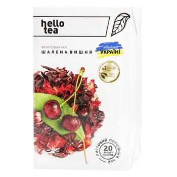 Tea Hello tea cherry 52g Ukraine - buy, prices for ULTRAMARKET - photo 1