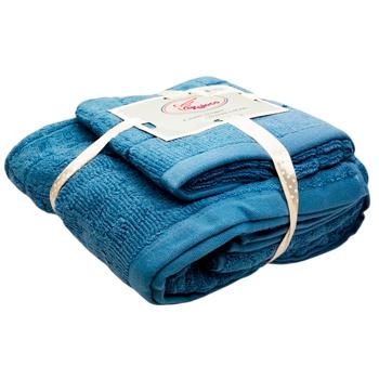 Koloco Cotton Towel 70*140/34*74cm 2pcs - buy, prices for Vostorg - photo 3
