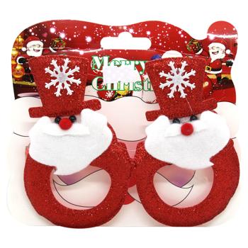 Santa Claus Christmas glasses 222-9 - buy, prices for MegaMarket - photo 3