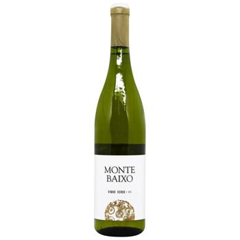 Вино Monte Baixo Vinho Verde белое сухое 10,5% 0,75л