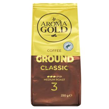 Кава мелена Aroma Gold Arabica 250г - купити, ціни на NOVUS - фото 1