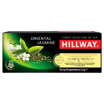 Hillway Oriental Jasmine Green Tea 2g*25pcs - buy, prices for Ideal - photo 1