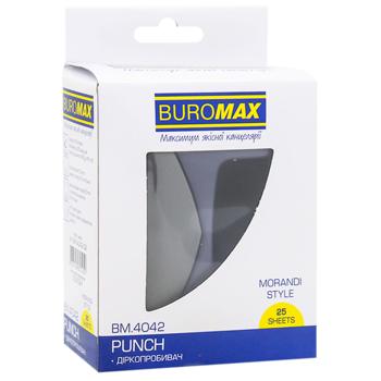 Дырокол Buromax Morandi Style металлический синий - купить, цены на За Раз - фото 2
