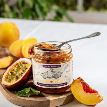 Yagodar Peach-Passion Fruit Jam 210g - buy, prices for - photo 3