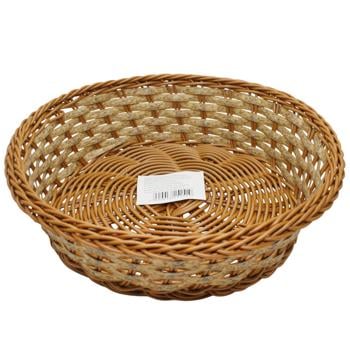 Wicker Fruit Bowl 23*8cm - buy, prices for COSMOS - photo 1