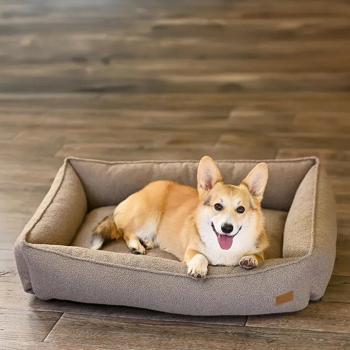 Noble Pet Albert Teddy лежак для собак L 90х60 см - бежевий - купити, ціни на MasterZoo - фото 2