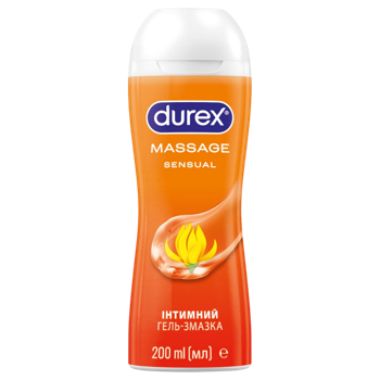 Durex Play Sensual Lubricating Gel with Ylang-Ylang 2in1 200ml - buy, prices for COSMOS - photo 1