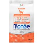 Корм сухий Monge Monoprotein з лососем для котів 400г