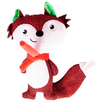 Duvo+ Fox with Squeaker Christmas Toy for Dogs 18x15x5cm - buy, prices for MasterZoo - photo 1