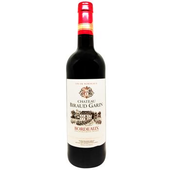 Château Biraud Garin Dry Red Wine 14.5% 0.75l - buy, prices for Vostorg - photo 1