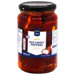 Перець солодкий червоний чері Metro Chef фарширований м'яким сиром у соняшниковій олії 320г