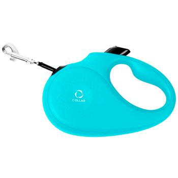 Collar Roulette Leash with Ribbon XS Up to 12kg 3m Blue - buy, prices for MasterZoo - photo 1