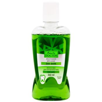 Ополаскиватель для полости рта Family Doctor Кора дуба при кровоточивости десен 250мл