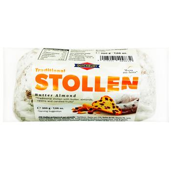 Quickbury Almond Stollen 200g