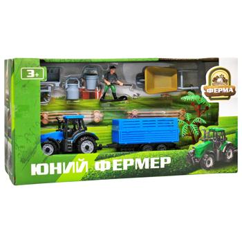 Іграшка Трактор з причепом 5279-101ABCD - купить, цены на КОСМОС - фото 2