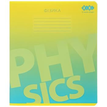 Тетрадь предметная ZiBi Gradient Физика клетка 48 листов - купить, цены на Auchan - фото 1