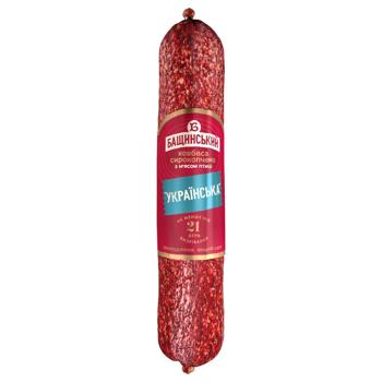 Bashchynskyi Ukrainian Raw Smoked Poultry Sausage High Grade - buy, prices for - photo 1