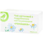 Чай цветочный Auchan из измельченных цветов ромашки в пакетиках 20шт*1г