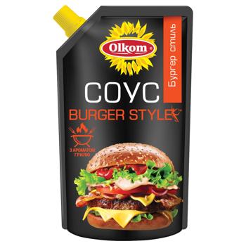 Майонезний соус Olkom Бургер стиль 30% 180г - купити, ціни на Auchan - фото 1