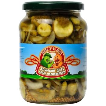 Zhyrnov Crunchy Duet Marinated Salad 680g - buy, prices for Chudo Market - photo 1