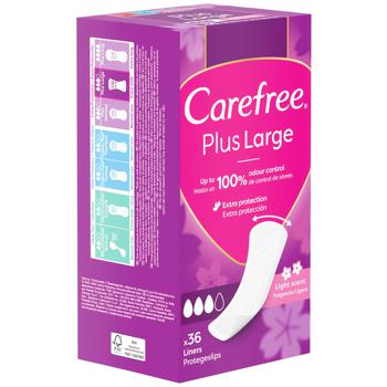 Carefree Plus Large Daily Pads 36pcs - buy, prices for MegaMarket - photo 2