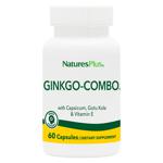 Гинкго билоба Natures Plus Ginkgo-Combo 60 капсул