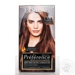 Краска для волос L’Oreal Recital Preference 5.25 Антигуа каштановый перламутровый