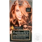 Фарба для волосся L'Oreal Recital Preference 6.35 Гавана Світлий бурштин