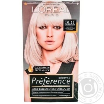 L'oreal Recital Preference №10.21 Hair Dye - buy, prices for MegaMarket - photo 1
