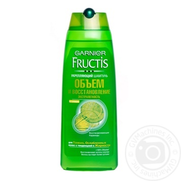 Шампунь Fructis Об'єм та відновлення 250мл Росія Шампунь Fructis Об'єм та відновлення 250мл Росія - купити, ціни на - фото 1