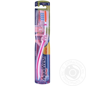 Зубная щетка Aquafresh для зубов и языка мягкая купить, цены на МегаМаркет - фото 1
