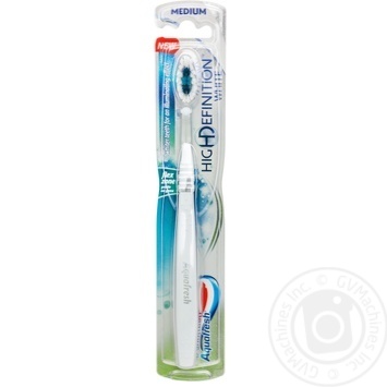 Зубная щетка Aquafresh HD White средней жесткости - купить, цены на - фото 1