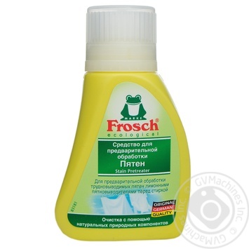 Means Frosch for remover stains before washing 75ml - buy, prices for MegaMarket - photo 1