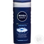 Гель Nivea Men Заряд свіжості для душу для чоловіків 250мл