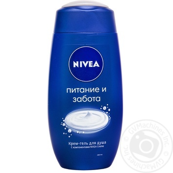 Крем-гель Nivea Живлення та догляд для душу 250мл