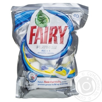 Means Fairy for the dishwasher 40pcs 674g Belgium - buy, prices for NOVUS - photo 1