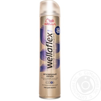 Wella Wellaflex Instant Volume Extra Strong Hold Hairspray 250ml - buy, prices for METRO - photo 1