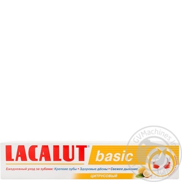 Toothpaste Lacalut citrus 75ml - buy, prices for MegaMarket - photo 3